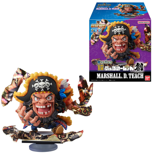 Bandai Niformation One Piece Marshall D. Teach Deformed Figure with Chewing Gum
