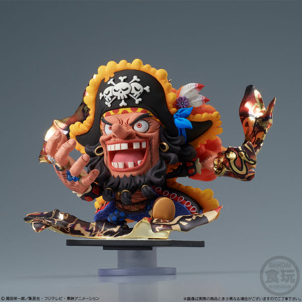 Bandai Niformation One Piece Marshall D. Teach Deformed Figure with Chewing Gum