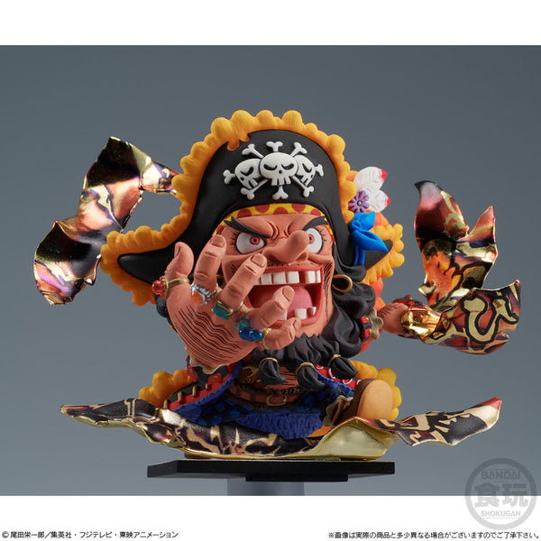 Bandai Niformation One Piece Marshall D. Teach Deformed Figure with Chewing Gum