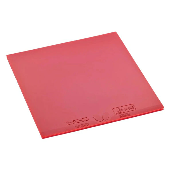 Butterfly Zaiya03 06140 Table Tennis Rubber High Tension Soft Back