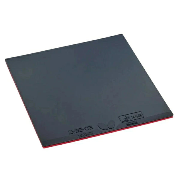 Butterfly Zaiya03 06140 Table Tennis Rubber High Tension Soft Back