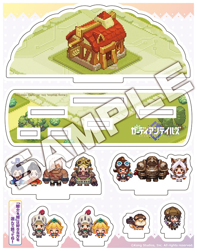 Guardian Tales Official Character Collection Book ebten DX Pack Poster ...