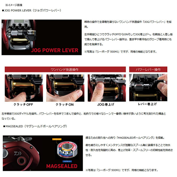 Daiwa Seaborg 500JS 00810012 Spinning Reel