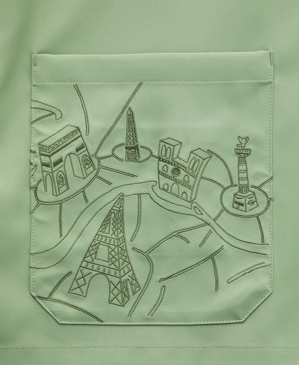 Scrub Canvas Club x Sadaharu AOKI Paris Scrub Top Unisex