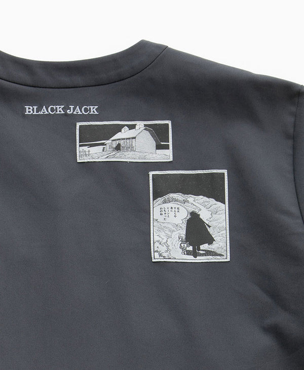 Scrub Canvas Club × BLACK JACK Unisex Scrub Top R77 [Pre-order]