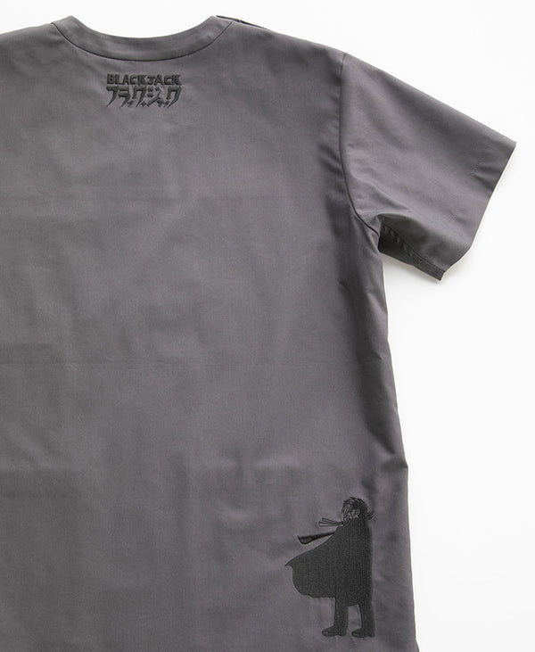 Scrub Canvas Club × BLACK JACK Unisex Scrub Top R77 [Pre-order]