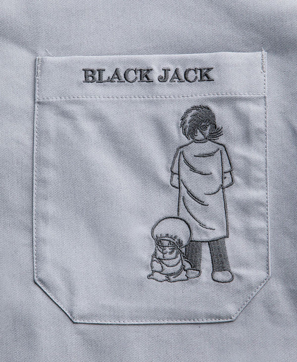 Scrub Canvas Club × BLACK JACK Unisex Scrub Top R77 [Pre-order]