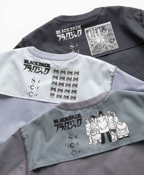 Scrub Canvas Club × BLACK JACK Unisex Scrub Top R77 [Pre-order]