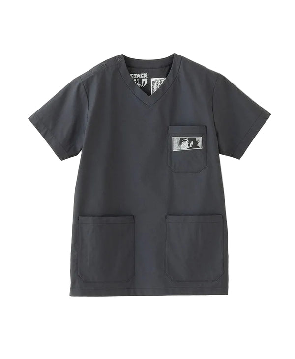 Scrub Canvas Club × BLACK JACK Unisex Scrub Top R77 [Pre-order]