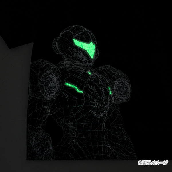 Nintendo Metroid Dread Glow-in-the-Dark Cotton T-Shirt