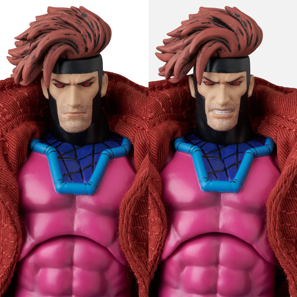 MAFEX Gambit Comic Variant Version X-Men Action Figure