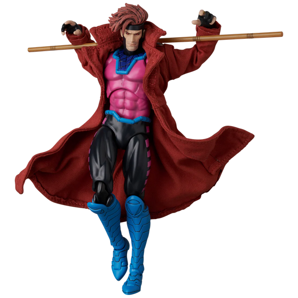 MAFEX Gambit Comic Variant Version X-Men Action Figure