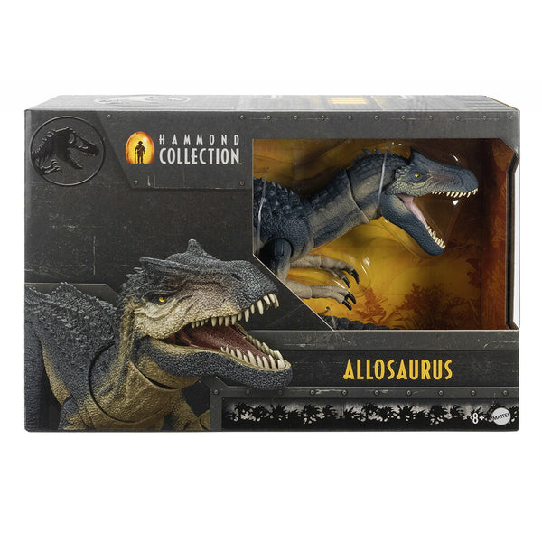 Mattel Jurassic World Hammond Collection Allosaurus Figure Dinosaur Toy