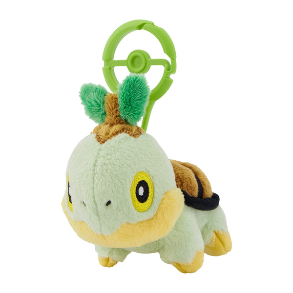 Pokemon Turtwig Plush Mascot with Poke Ball Carabiner
