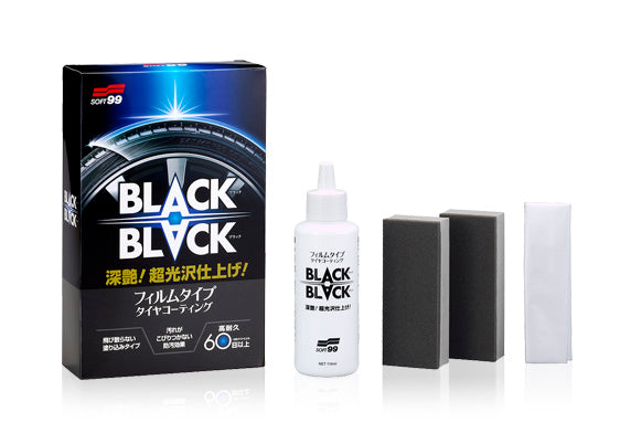 Soft99 BLACK BLACK Tire Coating