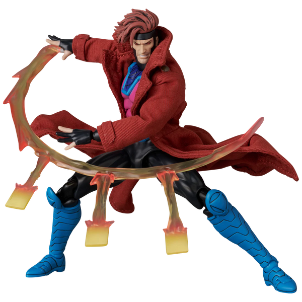 MAFEX Gambit Comic Variant Version X-Men Action Figure