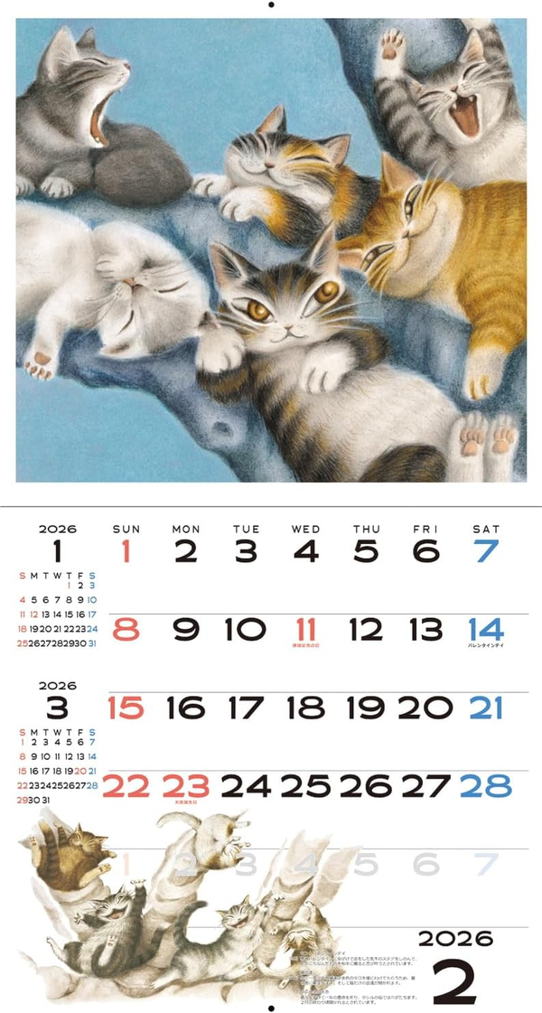 Wachifield Dayan 2026 Wall Calendar