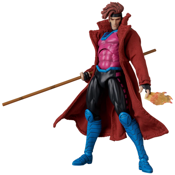 MAFEX Gambit Comic Variant Version X-Men Action Figure