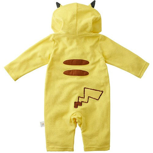 Monpoke Pikachu Hooded Coverall & Drawstring Bag Gift Set