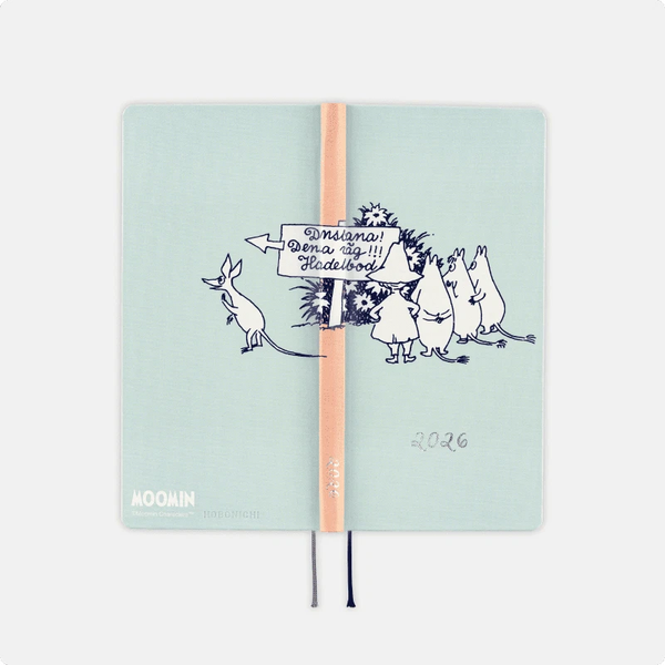 Hobonichi Techo 2026 Moomin "To the Outdoor Dance Floor" Weeks Planner
