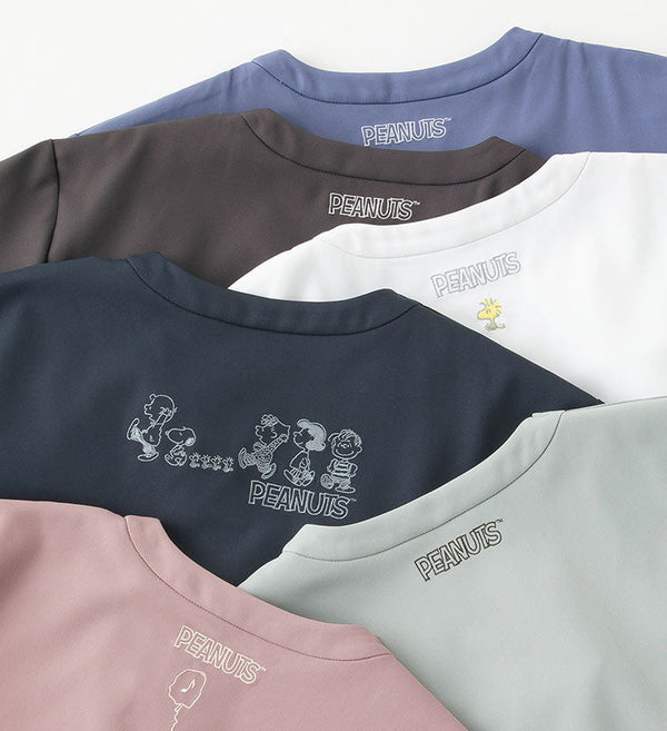 Scrub Canvas Club × PEANUTS Unisex Scrub Top [Pre-order]