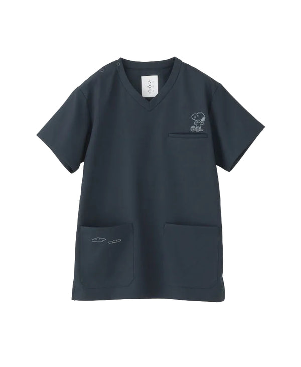 Scrub Canvas Club × PEANUTS Unisex Scrub Top [Pre-order]
