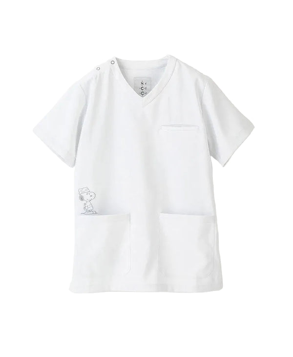 Scrub Canvas Club × PEANUTS Unisex Scrub Top [Pre-order]