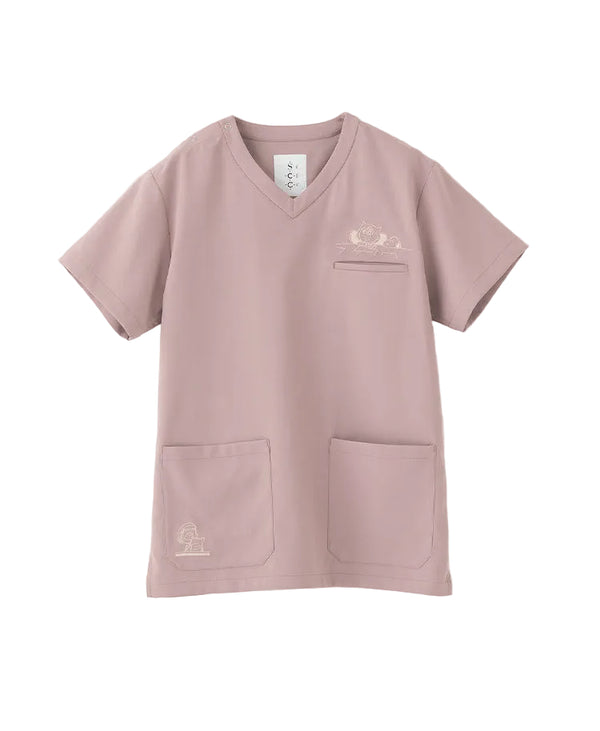 Scrub Canvas Club × PEANUTS Unisex Scrub Top [Pre-order]