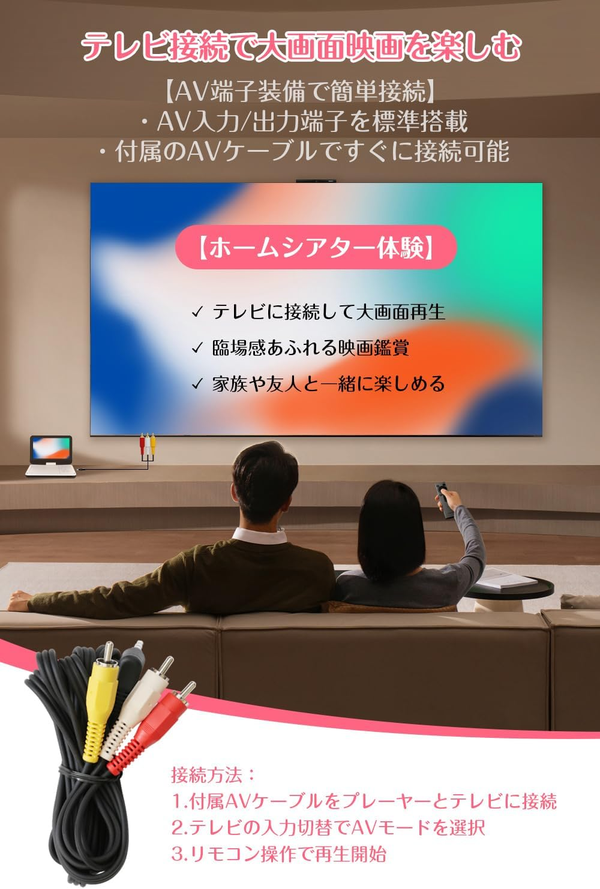 Aestiquo PD101 Portable DVD Player with 10.5" LCD Screen