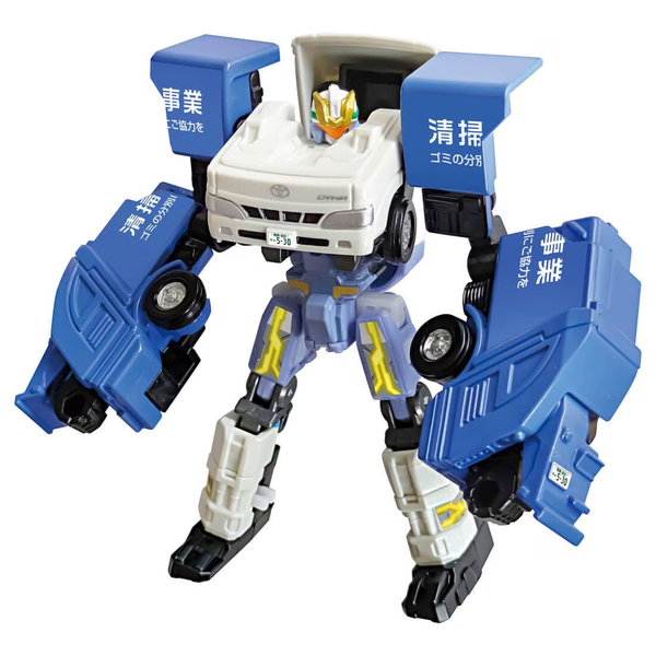 Takara Tomy Tomica Job Labor TJB07 Clean Braver Toyota Dyna