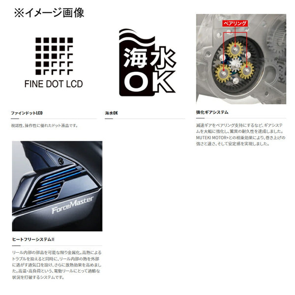 SHIMANO 22 Force Master 3000 044488 Spinning Reel