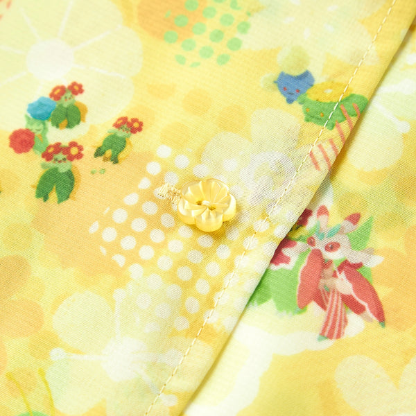 Pokemon Sheer Open Collar Shirt