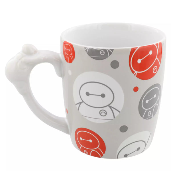 Baymax Polka Dot Ceramic Mug – Disney Microwave & Dishwasher Safe Coffee Cup