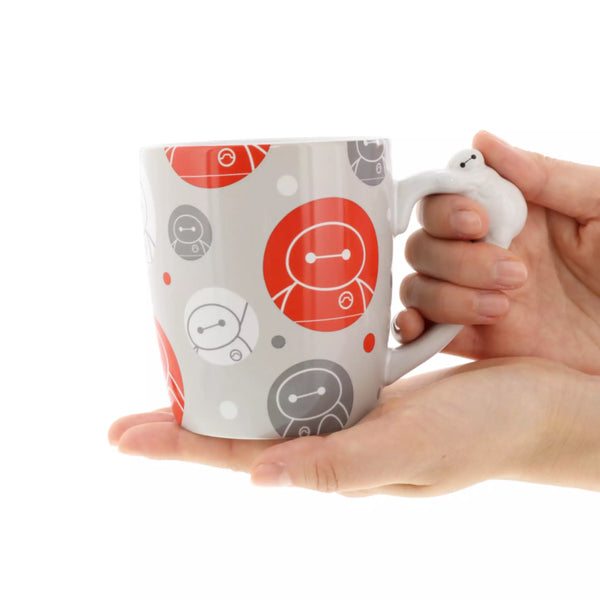Baymax Polka Dot Ceramic Mug – Disney Microwave & Dishwasher Safe Coffee Cup