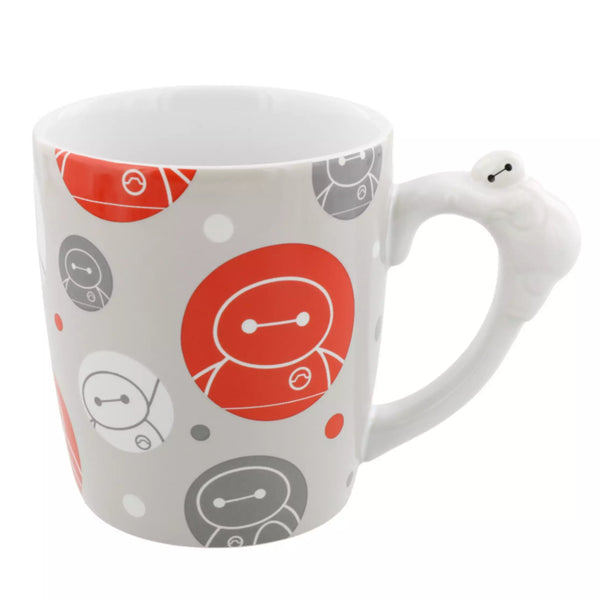 Baymax Polka Dot Ceramic Mug – Disney Microwave & Dishwasher Safe Coffee Cup