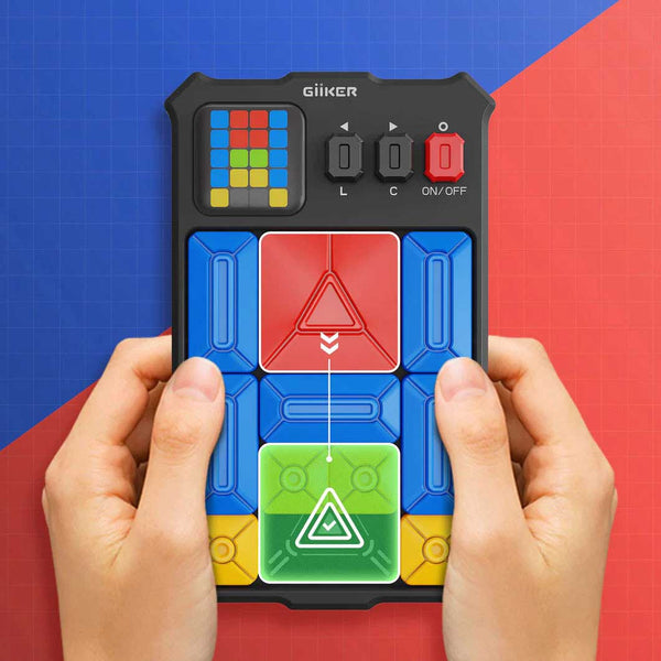 Giiker Super Slide Electronic Puzzle Game LED Screen Portable Brain Game