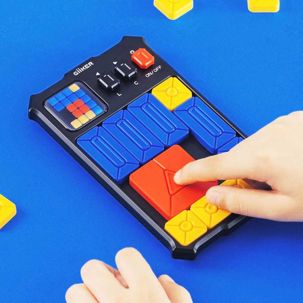 Giiker Super Slide Electronic Puzzle Game LED Screen Portable Brain Game