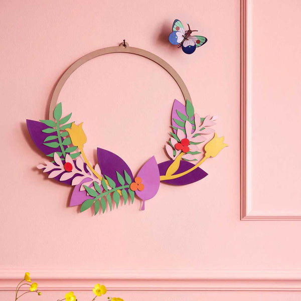 Studio Roof 3D DIY Blossom Wreath Kit