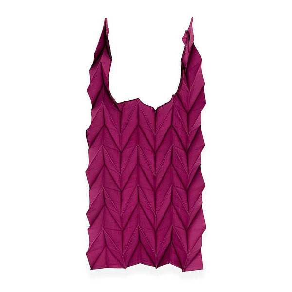 Nuno Circle Pleated Bag