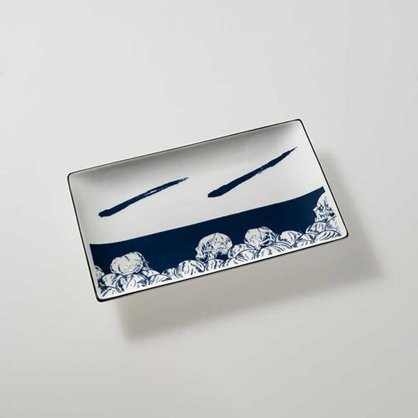 Tadanori Yokoo Skull Rectangular Plate