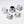 Load image into Gallery viewer, Tadanori Yokoo Skull Ochoko Cup Set – 5 Pieces
