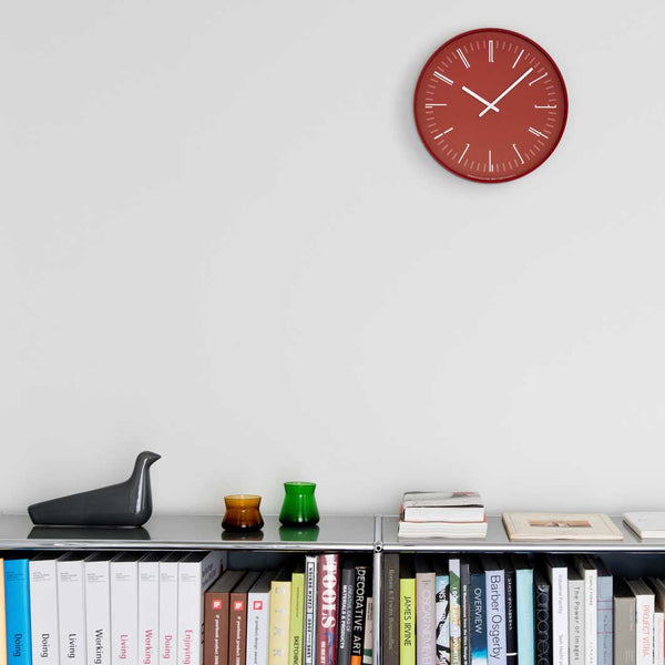 Kazuya Koike Draw Wall Clock Red