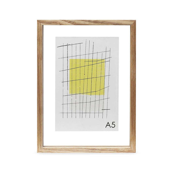 MoMA A5 Floating Wood Picture Frame