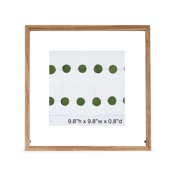 MoMA Floating Square Wood Picture Frame