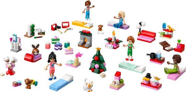 LEGO® Friends 2025 Advent Calendar Mini Figures & Holiday Pets Playset