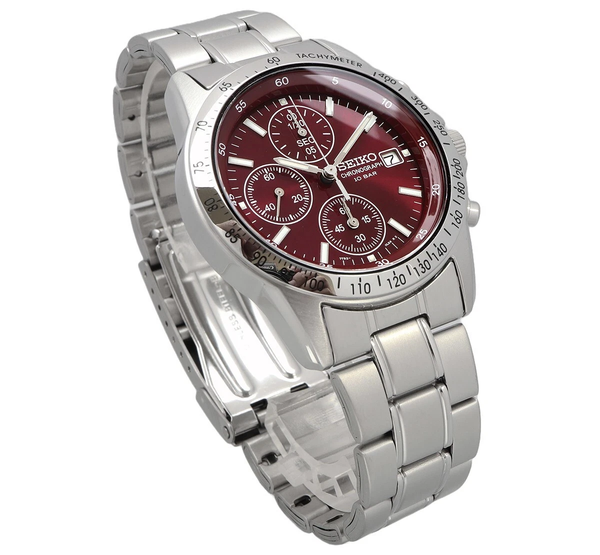 Seiko Spirit SBTQ045 Quartz Chronograph Watch