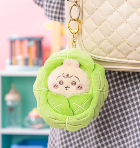 Chiikawa Baby Rabbit Plush Doll with Cabbage Soft Toy