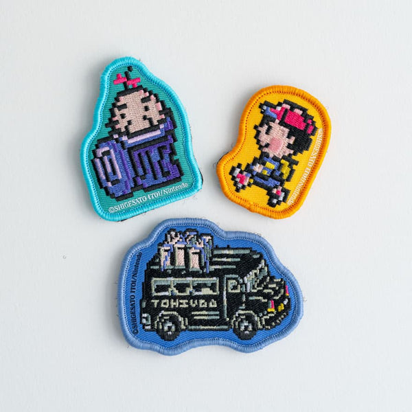 Hobonichi MOTHER Hook-and-Loop Embroidered Patch Set