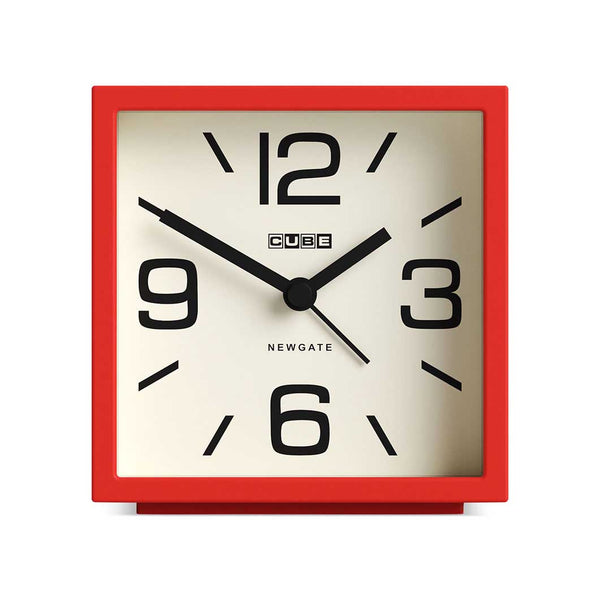 Newgate Cube Quartz Alarm Clock