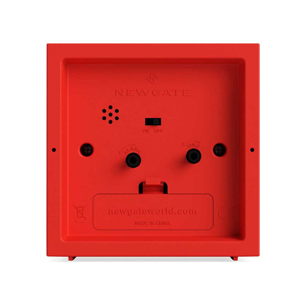Newgate Cube Quartz Alarm Clock